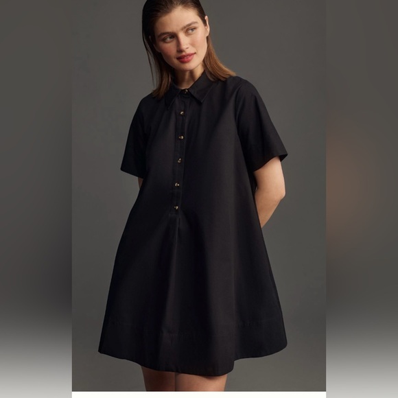 By Anthropologie Short-Sleeve Swing Tunic
Mini Dress - Picture 1 of 7